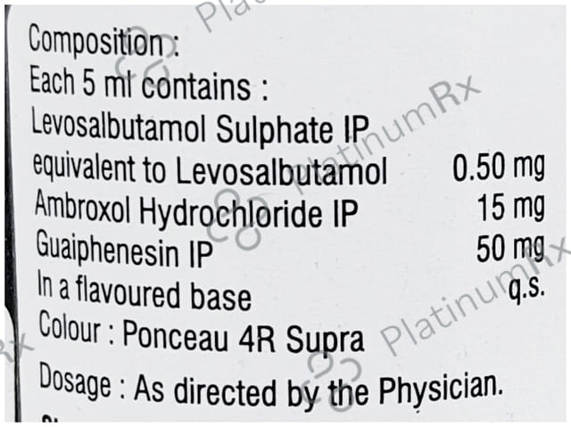Soventus LS JR 10/25/0.5mg Syrup 60ml
