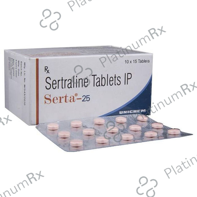 Serta 25mg Tablet 15s