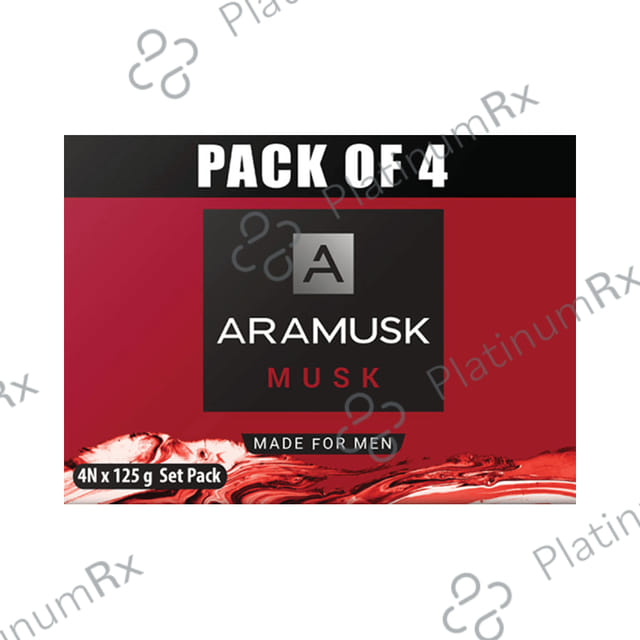 Aramusk Musk Soap (125gm Each) 4 Soap