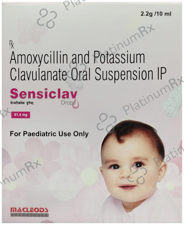 Sensiclav 80/11.4mg Drop 10ml