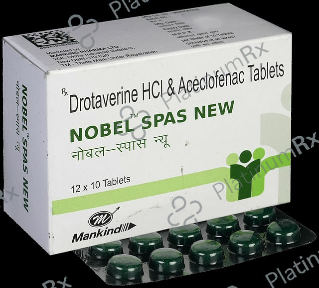 Nobel Spas New 80/100mg Tablet 10s