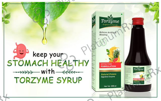 Torque's Torzyme Digestive Syrup (200ml Each) 1 Bottle