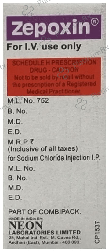 Zepoxin 40mg Injection 10ml