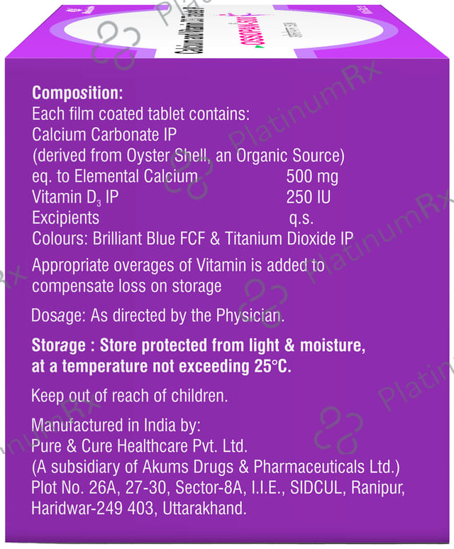 Ossopan 500 500mg/250IU Tablet 15s