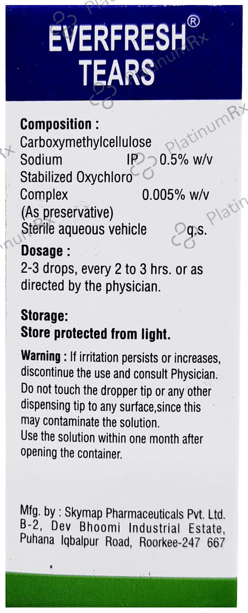 Everfresh Tears 0.5% Eye Drop 10ml