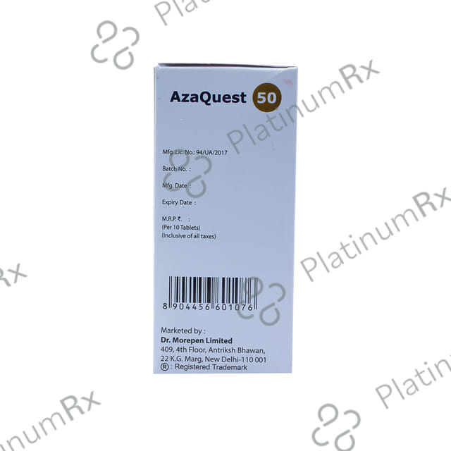 Azaquest 50mg Tablet 10s