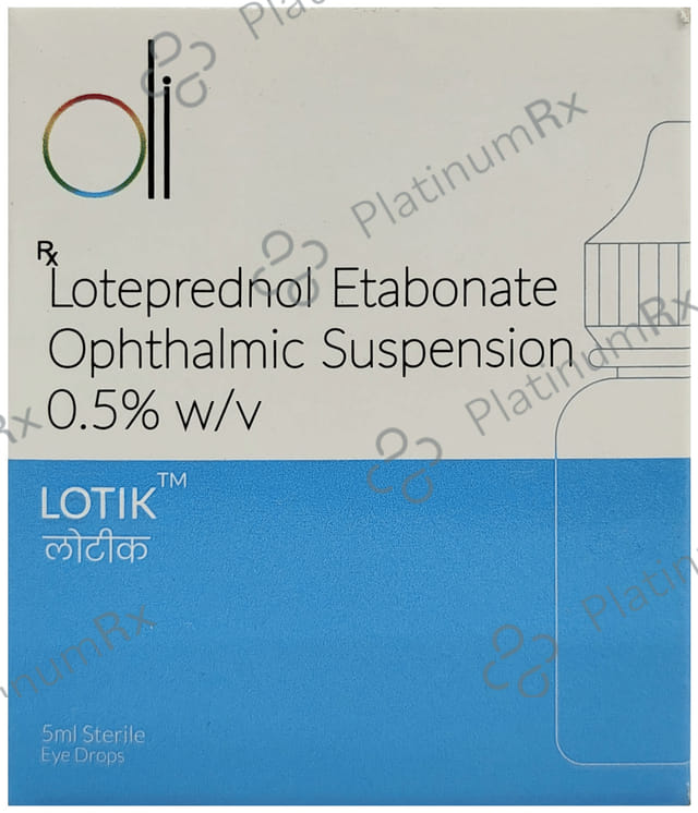 Lotik Ophthalmic Suspension 5ml