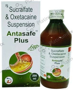 Antasafe Plus Oral Suspension Sugar Free