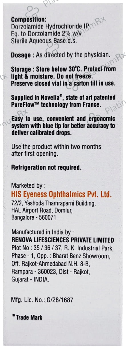 Candor PF 2% Eye Drop 10ml