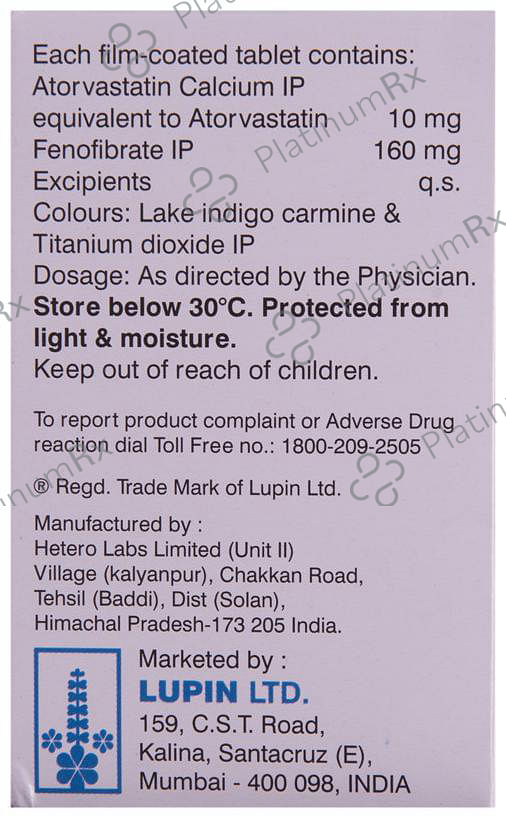Tonact TG 10/160mg Tablet 15s
