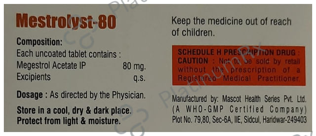 Mestrolyst 80 Tablet