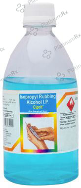 Ciprit Isopropyl Rubbing Alcohol 400 Liquid