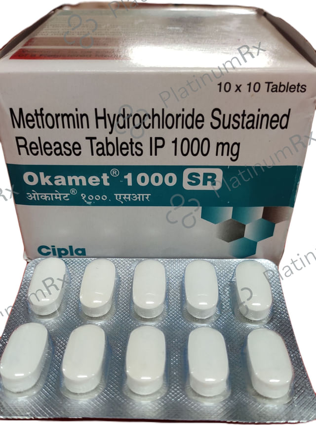 Okamet 1000mg SR Tablet 10s