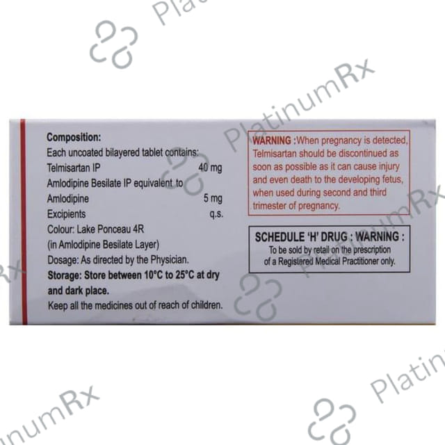 Eritel AM 5/40mg Tablet 15s