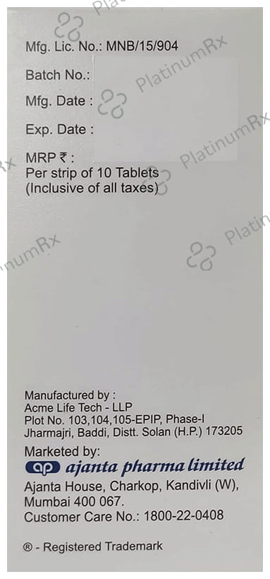 Monoplus F 10mg/120mg Tablet
