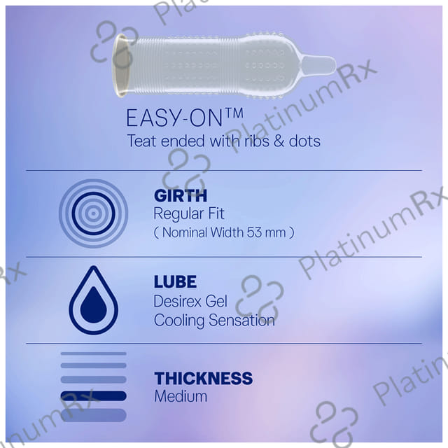 Durex Intense Stimulating Condom with Desirex Gel