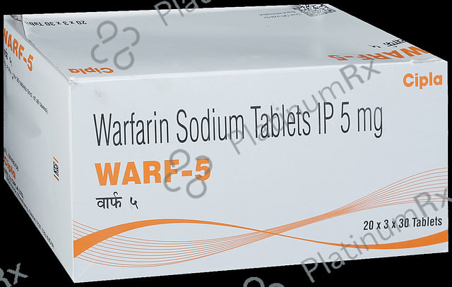 Warf 5mg Tablet 30s