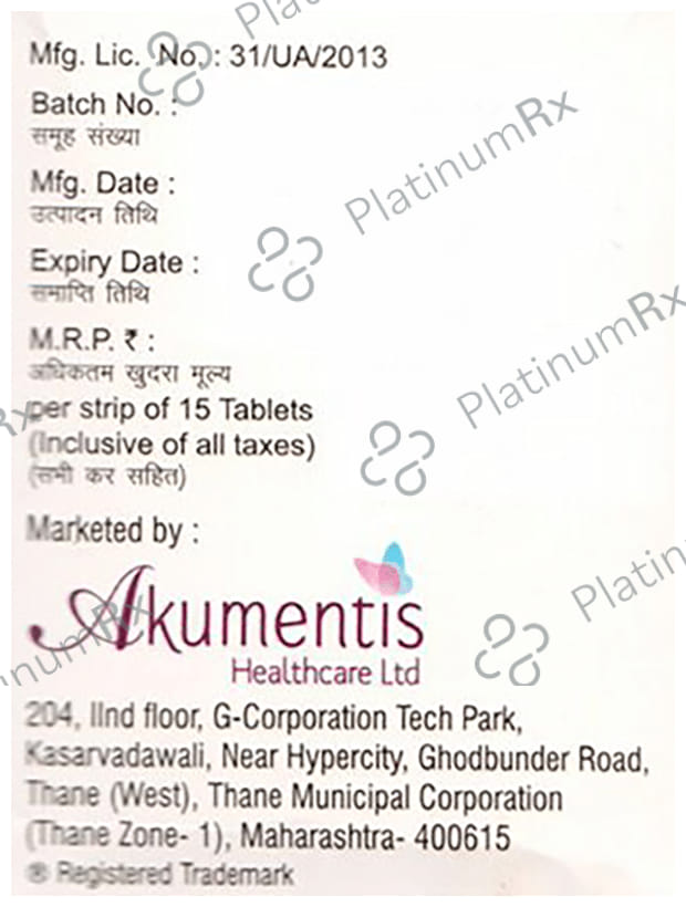 Benitowa TM 4/40mg Tablet 15s