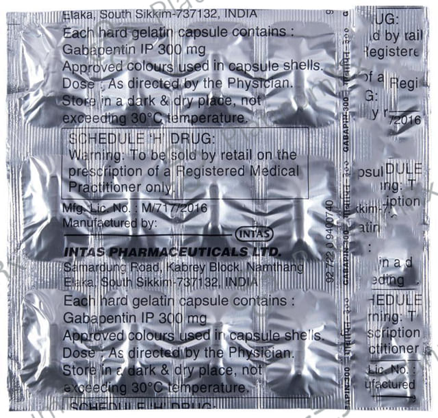 Gabapin 300mg Capsule 15s