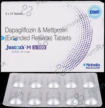Justoza M 5/500mg Tablet ER 10s