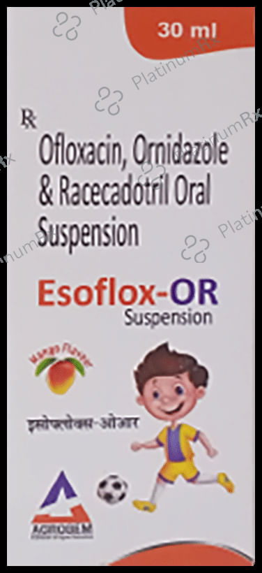 Esoflox-OR Oral Suspension Mango