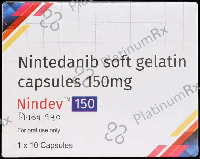 Nindev 150mg Soft Gelatin Capsule 10s