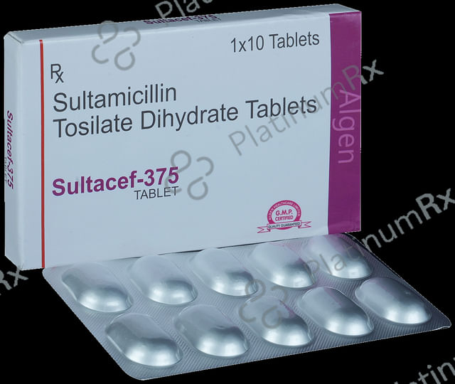 Sultacef 375 Tablet