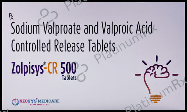 Zolpisys CR 500 Tablet