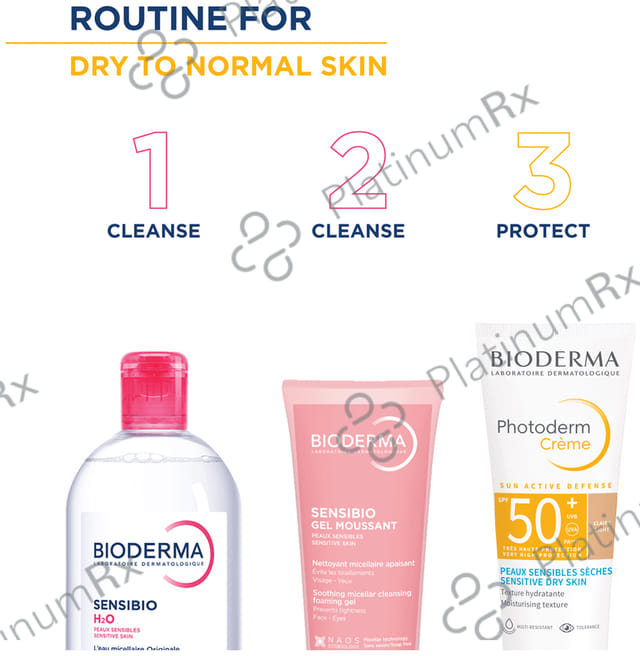 Bioderma Photoderm Creme Claire Light Spf 50+ Sunscreen 40ml