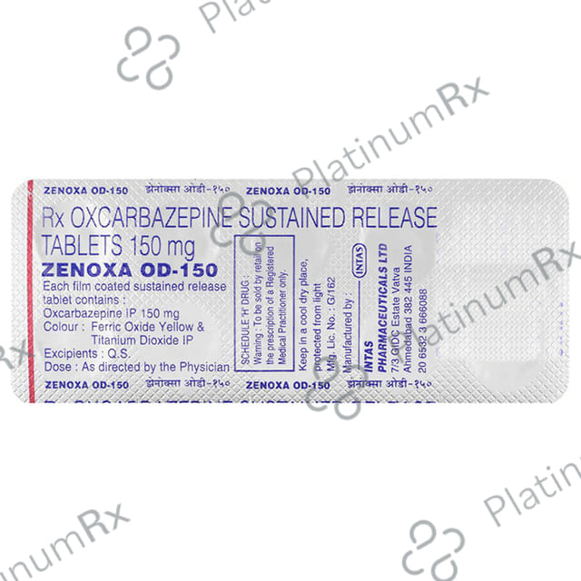 Zenoxa OD 150mg Tablet SR 10s