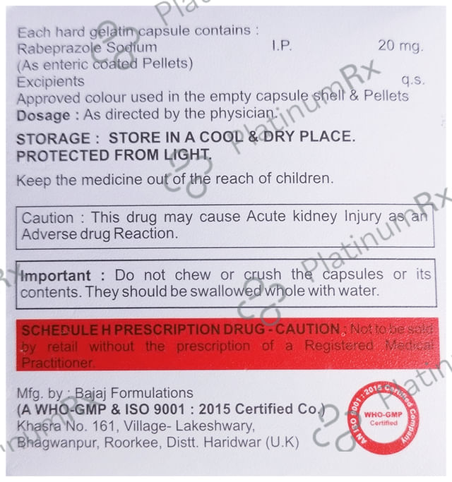 Rabesome 20mg Capsule