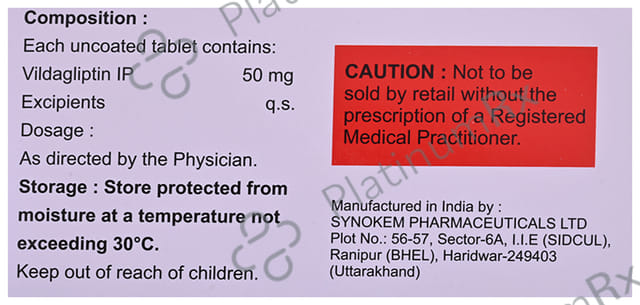 Nugliptin 50 Tablet