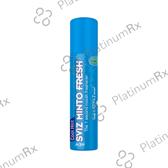 Smyle Sviz Minto Fresh Mouth Freshener Spray Cool Mint