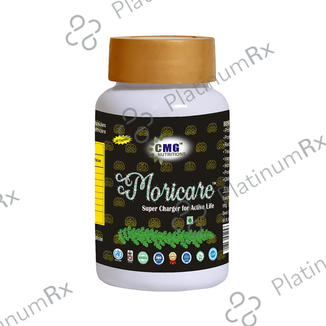 CMG Nutritions Moricare Capsule Super Charger for Active Life