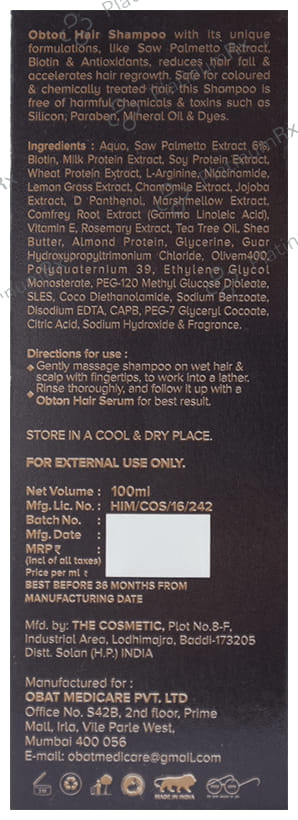 Obat Obton Hair Shampoo