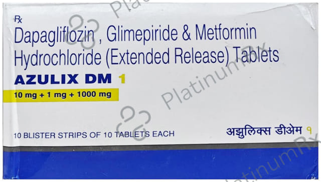 Azulix DM 10/1/1000mg Tablet 10s