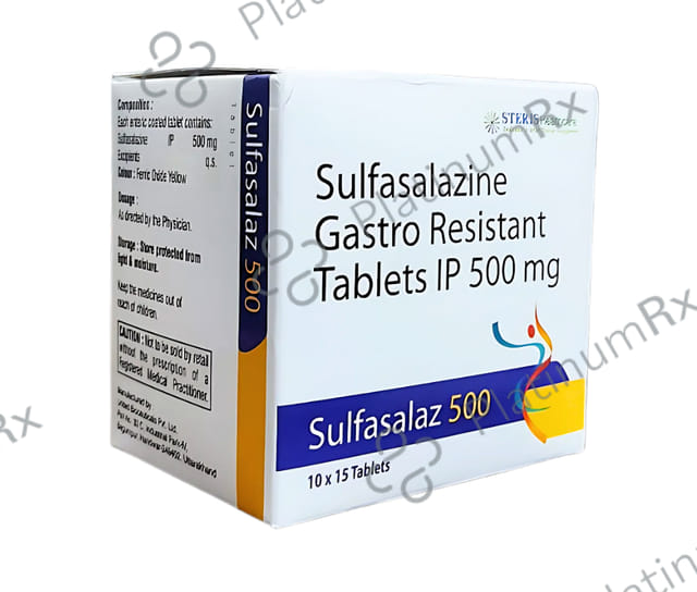 Sulfasalaz 500mg Tablet 15s