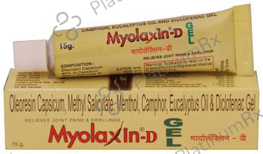Myolaxin D Gel 15gm