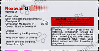 Nexovas O 10/20mg Tablet 15s