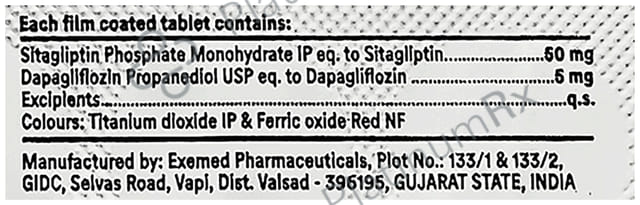 Daplo S 5/50mg Tablet 10s