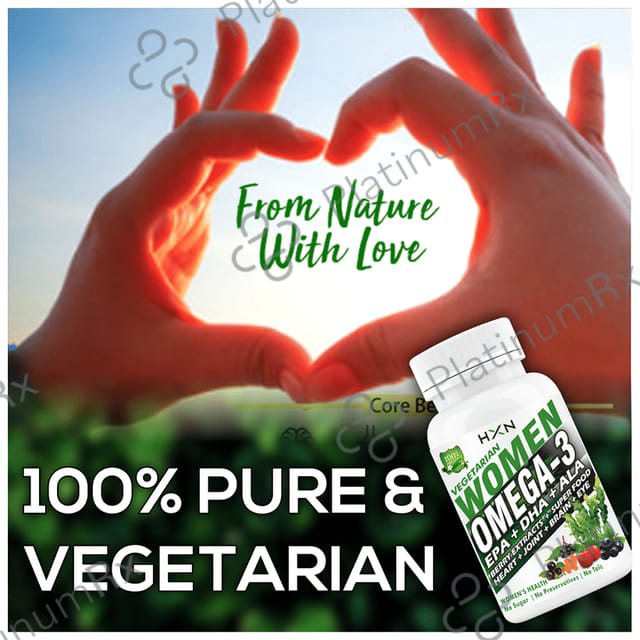 HXN Vegetarian Women Omega-3 Tablet