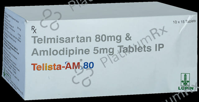 Telista AM 5/80mg Tablet 15s
