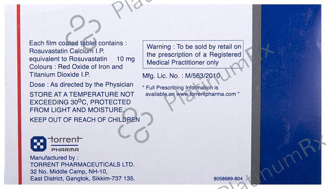 Rozucor 10mg Tablet 15s