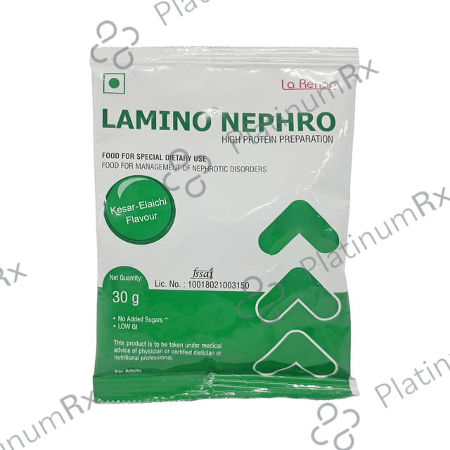Lamino Nephro Kesar Elaichi Flavour Powder 30gm