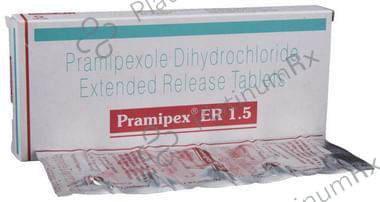 Pramipex ER 1.5mg Tablet 10s