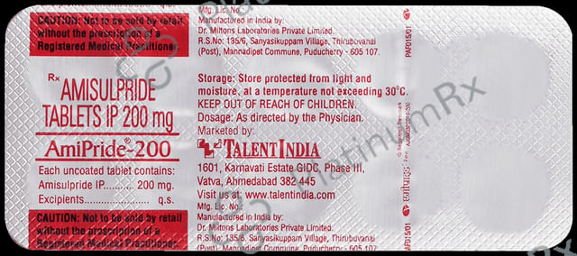 Amipride 200mg Tablet