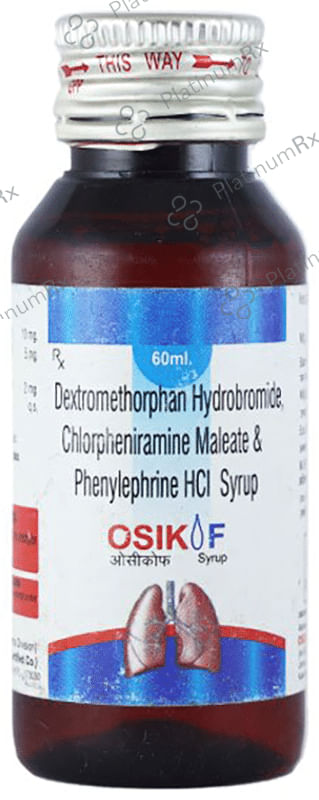 Osikof 10/5/3mg Syrup 60ml