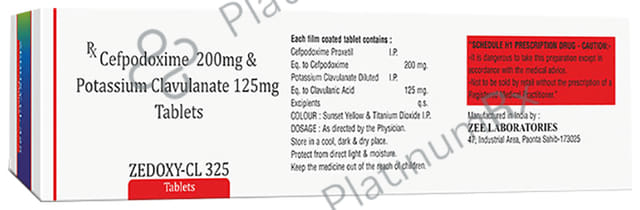 Zedoxy-CL 325 Tablet