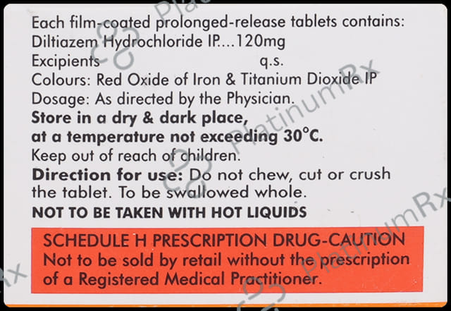 Channel 120mg Tablet SR 10s