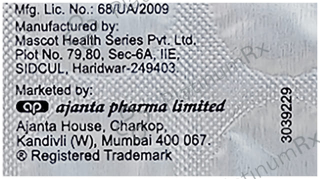 Dapalex SM 10/500/100mg Tablet ER 10s